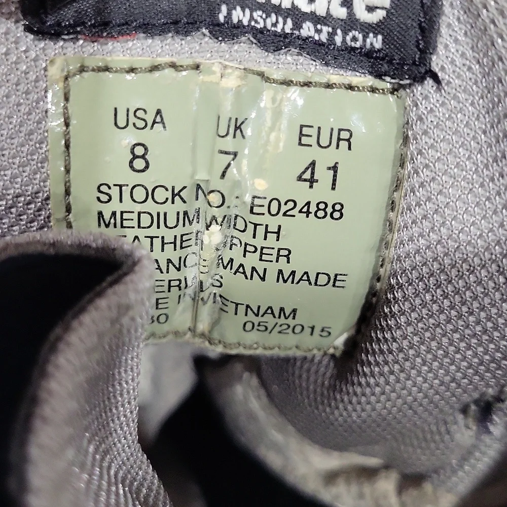 Black Bates Tactical Boots E 02488